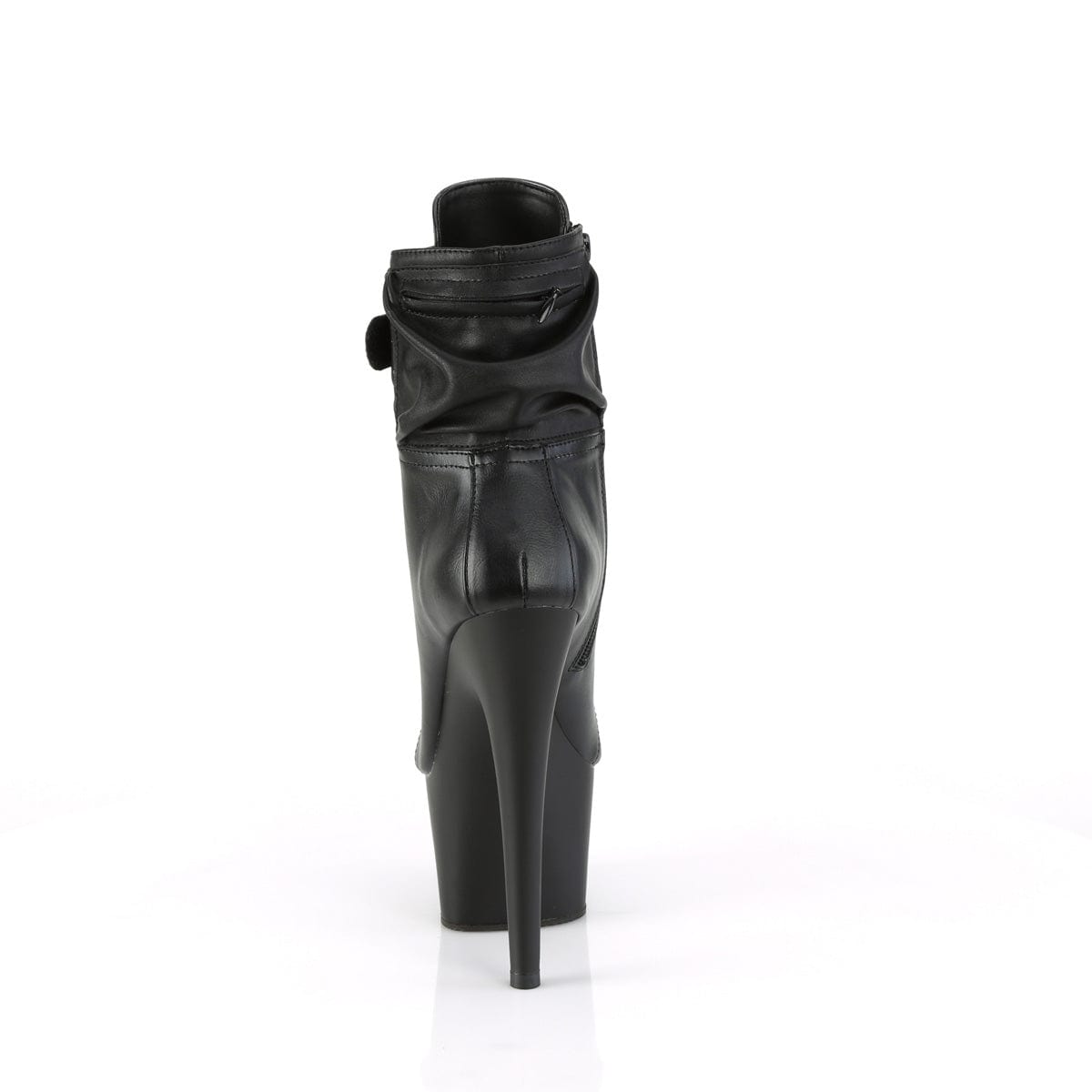 ADORE-1020POUCH Black Faux Leather/Black Matte Pleaser US Size (Women's): 5