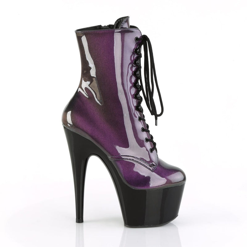 ADORE-1020SHG PurpLeather-Olive/Black Pleaser US Size (Women's): 5
