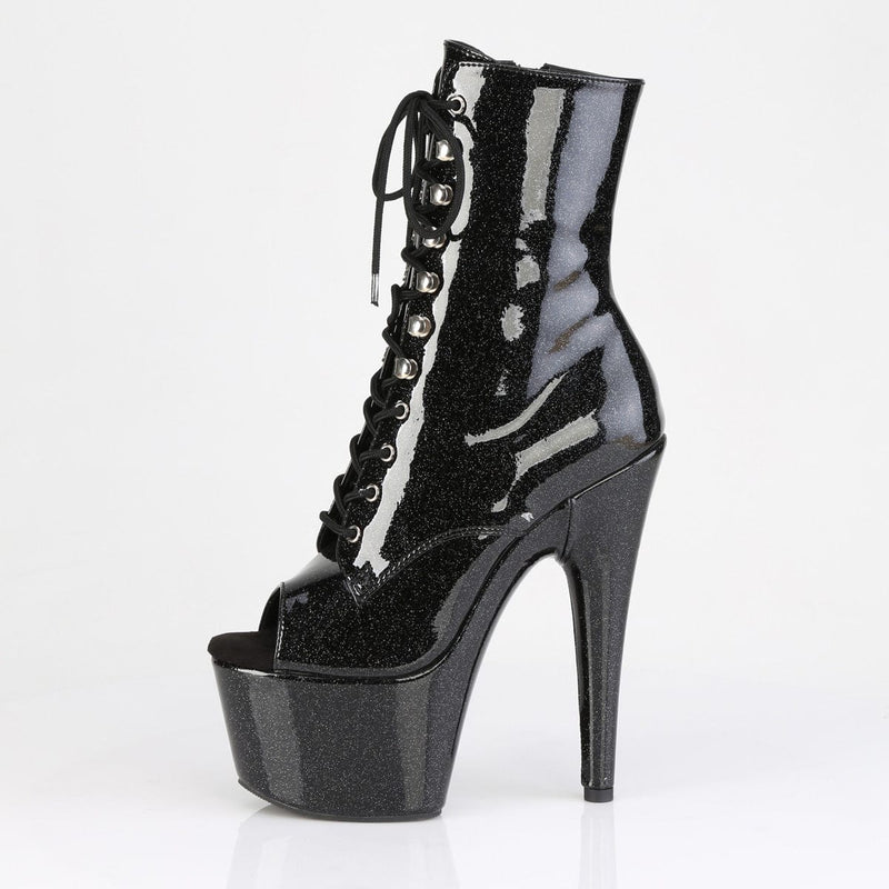 ADORE-1021GP Black Glitter Patent/M Pleaser US Size (Women's): 5