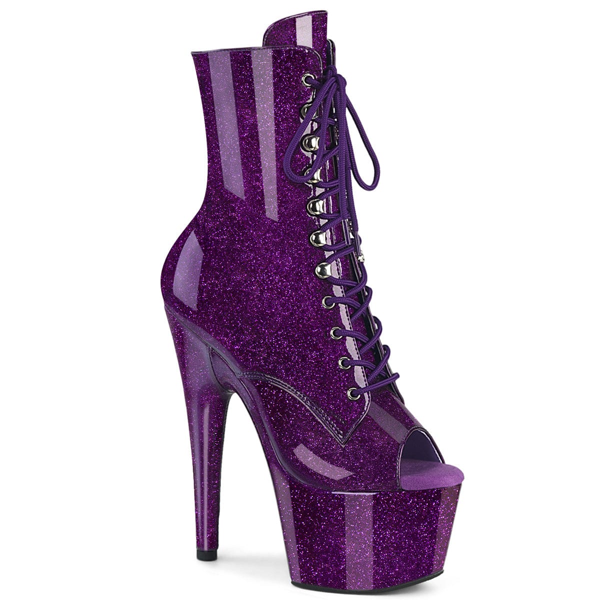 ADORE-1021GP Purple Glitter Patent/M