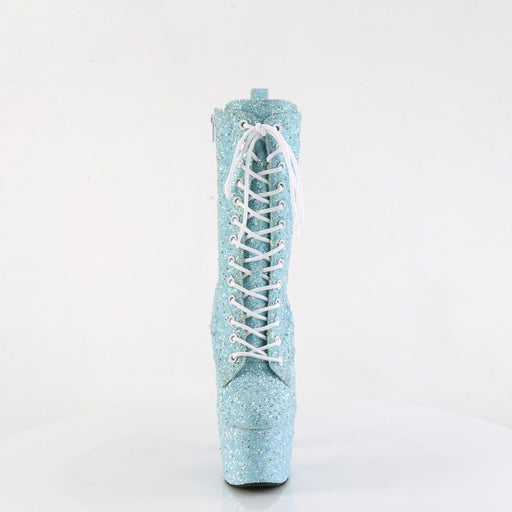 ADORE-1040GR Baby Blue Multi Glitters/Matching Pleaser US Size (Women's): 5