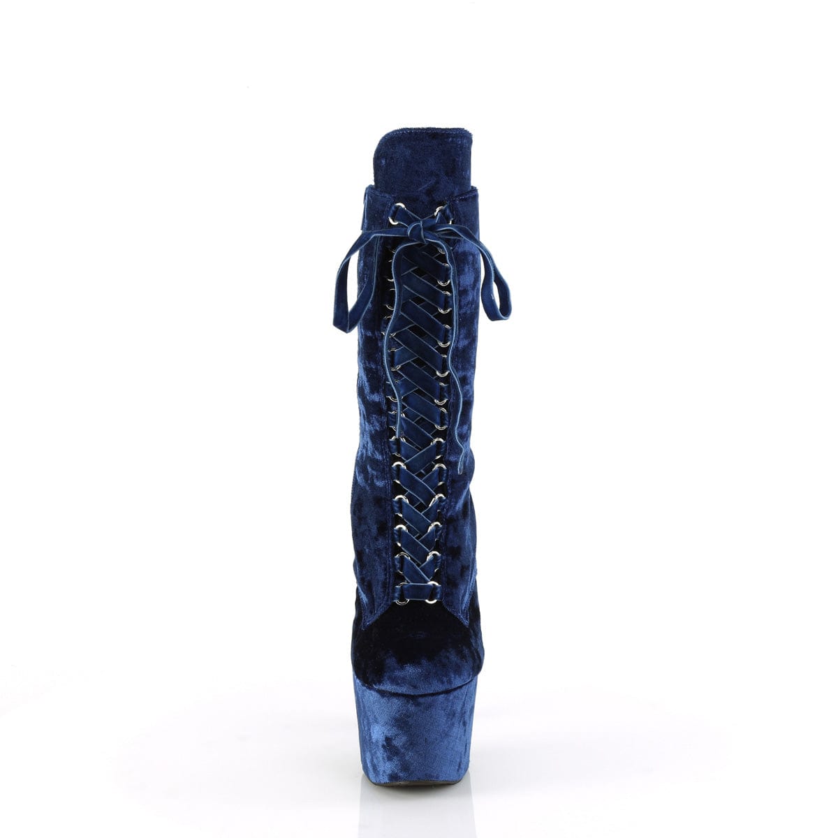 ADORE-1045VEL Navy Blue Velvet/Navy Blue Velvet Pleaser US Size (Women's): 5