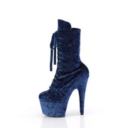 ADORE-1045VEL Navy Blue Velvet/Navy Blue Velvet Pleaser US Size (Women's): 5