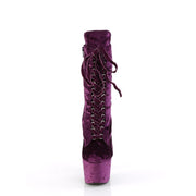 ADORE-1045VEL Purple Velvet/Purple Velvet Pleaser US Size (Women's): 5
