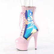 ADORE-1047 Baby Pink Patent - Hologram/Baby Pink Pleaser US Size (Women's): 5