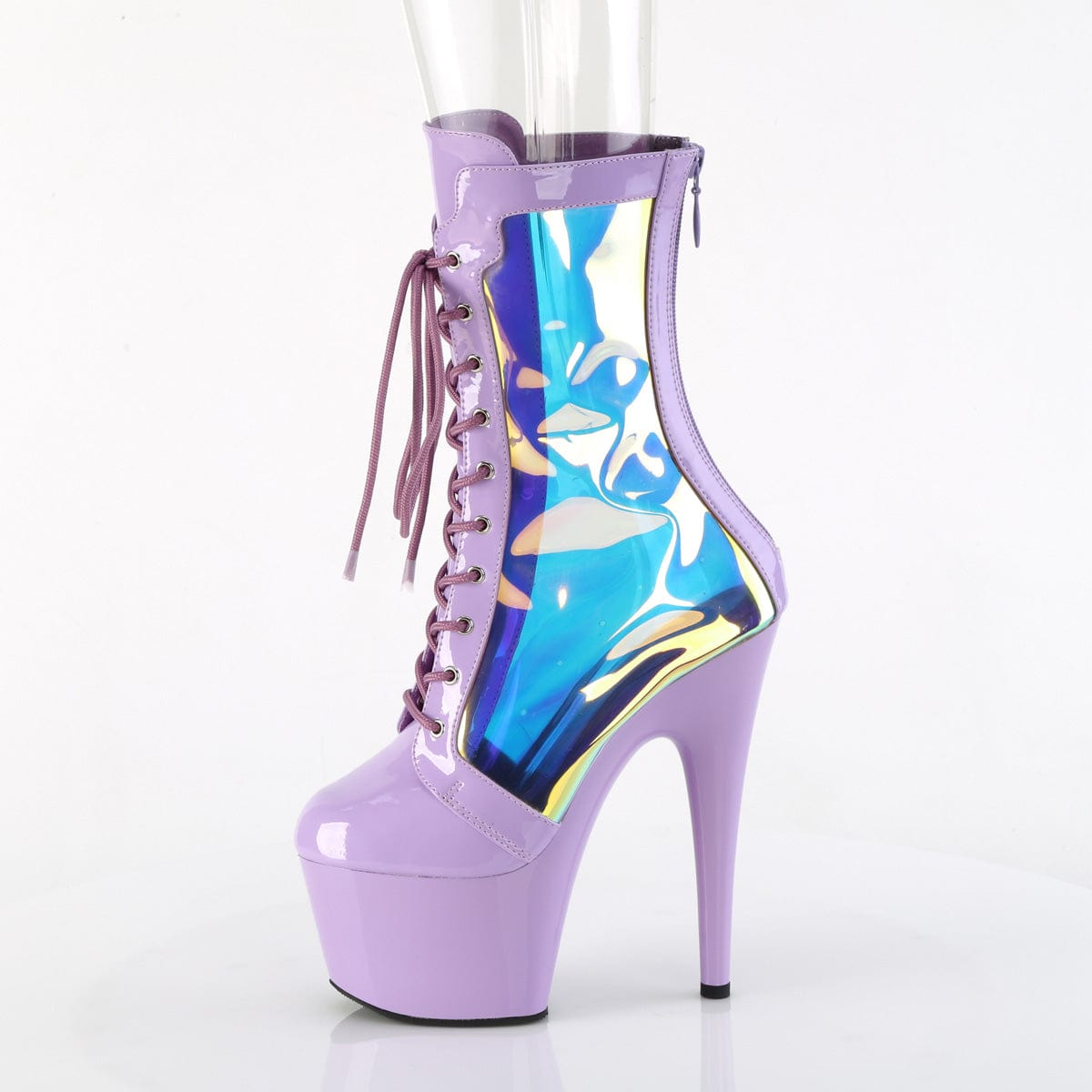 ADORE-1047 Lavender Patent - Hologram/Lavender Pleaser US Size (Women's): 5