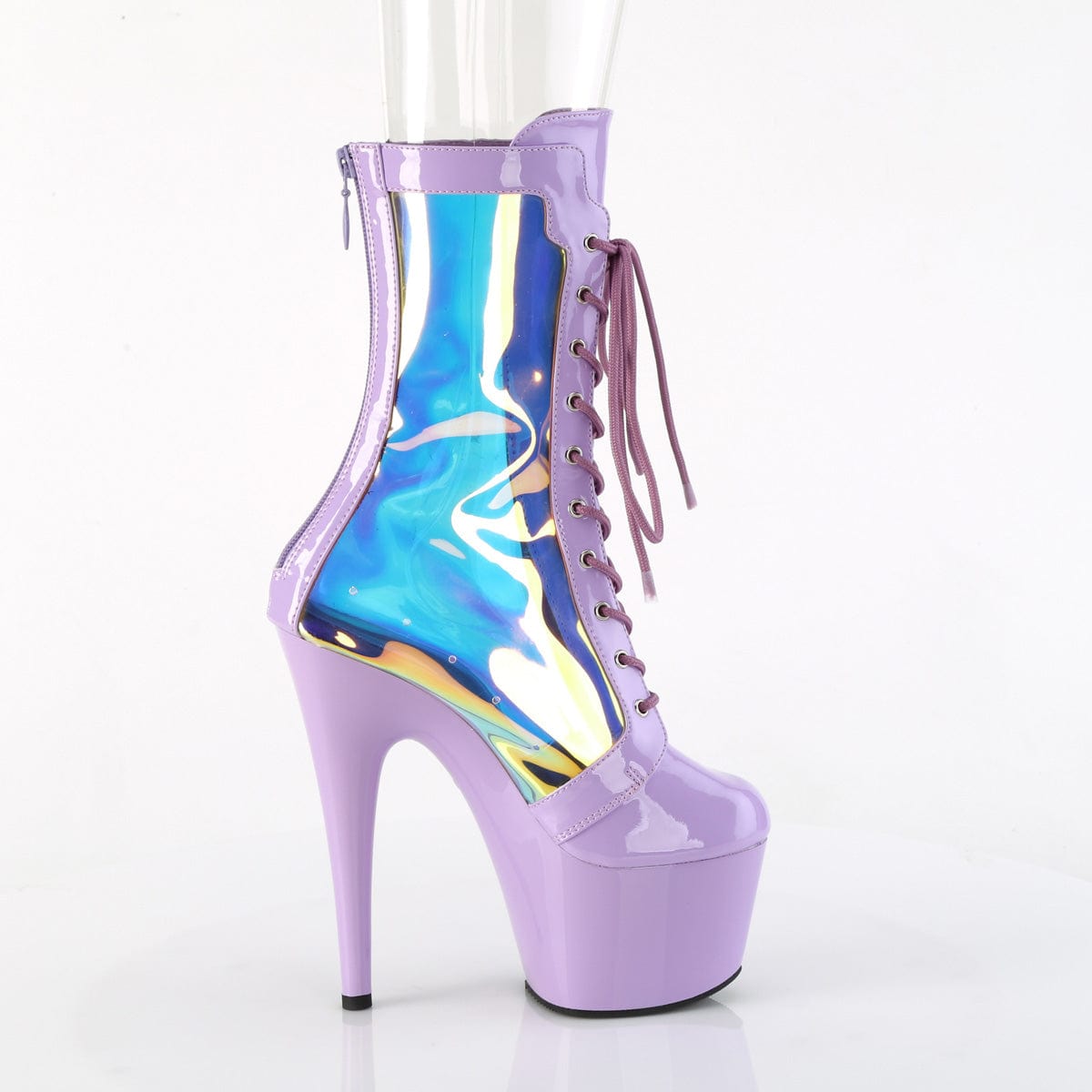 ADORE-1047 Lavender Patent - Hologram/Lavender Pleaser US Size (Women's): 5