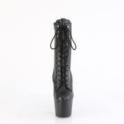 ADORE-1049WR Black Faux Le/Black Matte Pleaser US Size (Women's): 5