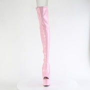 ADORE-3011HWR Baby Pink Stretch Hologram/Baby Pink Pleaser US Size (Women's): 5