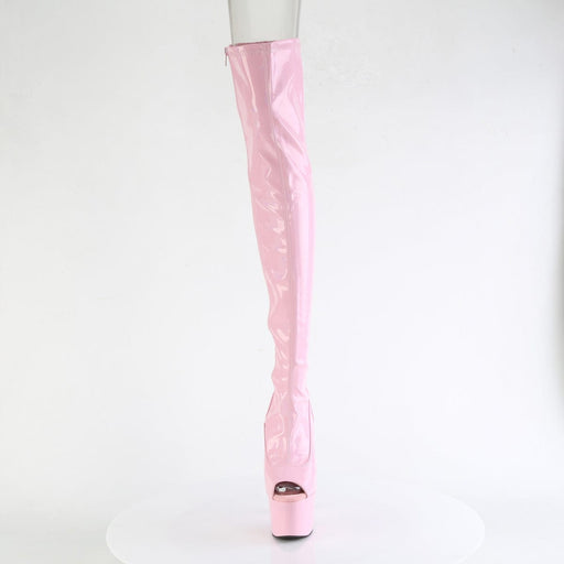 ADORE-3011HWR Baby Pink Stretch Hologram/Baby Pink Pleaser US Size (Women's): 5