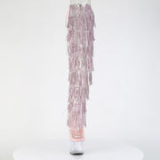 ADORE-3019C-RSF Clear-Baby Pink/Clear Pleaser US Size (Women's): 5