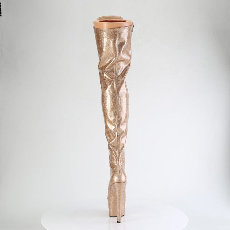 ADORE-3020GP Gold Glitter Patent/M Pleaser US Size (Women's): 5