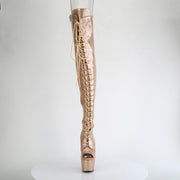 ADORE-3021GP Gold Glitter Patent/M Pleaser US Size (Women's): 5