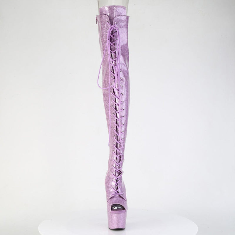 ADORE-3021GP Lilac Glitter Patent/M Pleaser US Size (Women's): 5