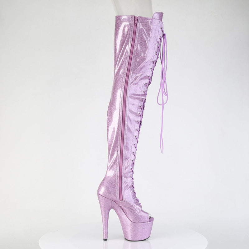 ADORE-3021GP Lilac Glitter Patent/M Pleaser US Size (Women's): 5