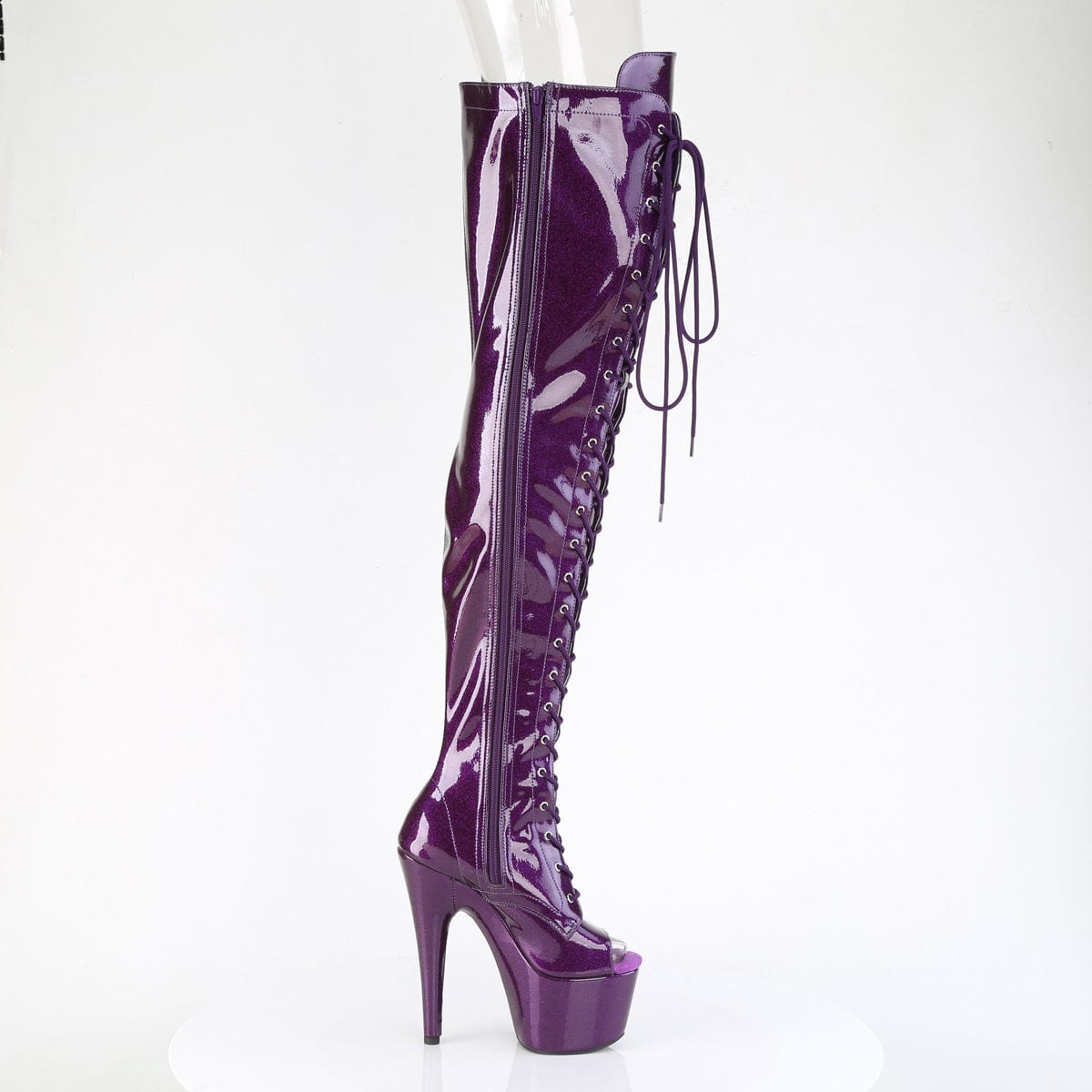 ADORE-3021GP Purple Glitter Patent/M