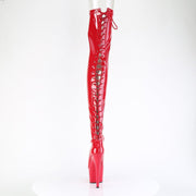 ADORE-3850 Red Stretch Patent/Red Pleaser US Size (Women's): 5