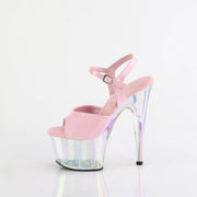 ADORE-709HT Baby Pink Hologram/ Hologram Tinted Pleaser US Size (Women's): 5