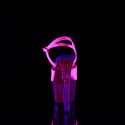 ADORE-709UVT Neon Hot Pink Patent/Hot Pink Tinted Pleaser US Size (Women's): 5