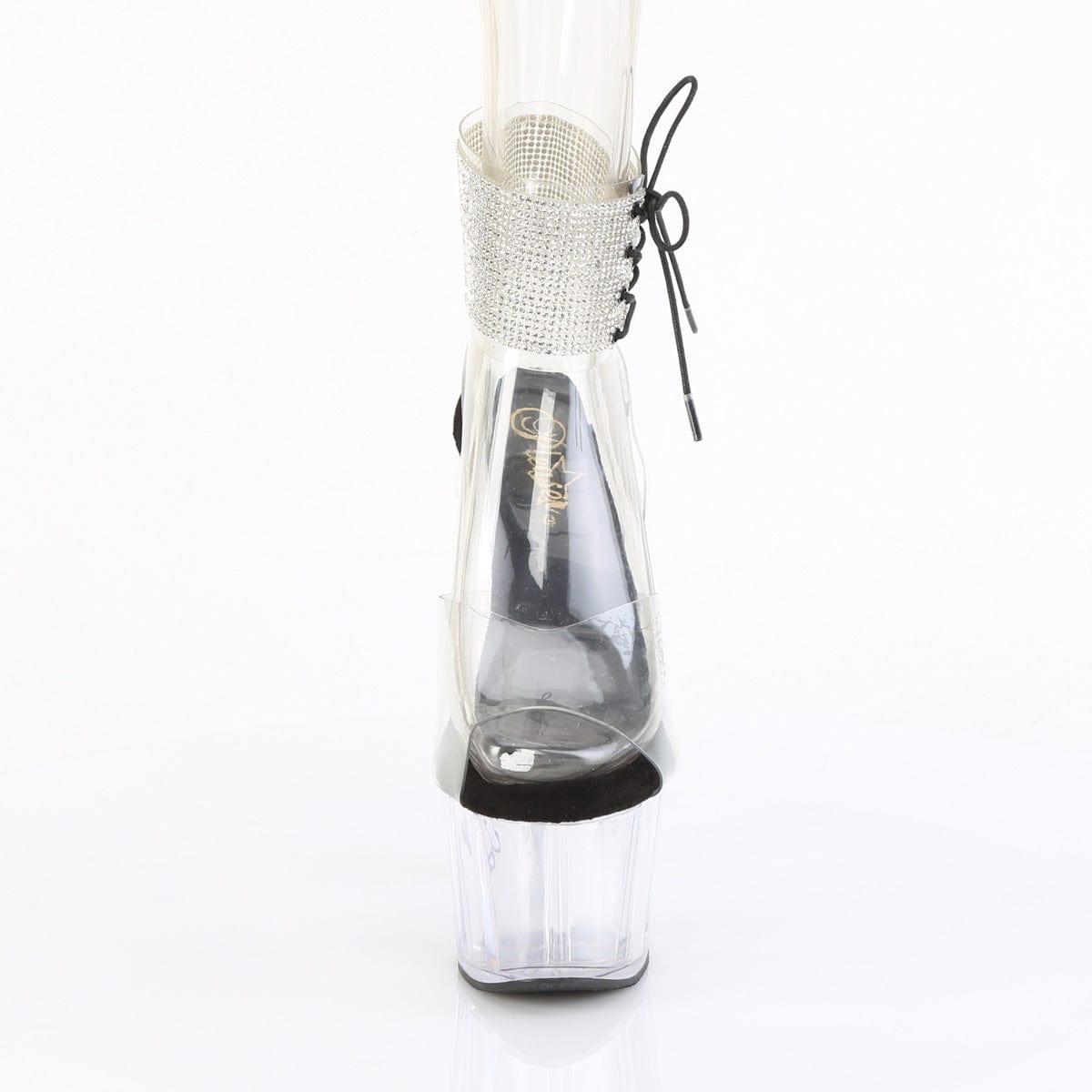 ADORE-791-2RS Clear-Black/Clear Pleaser US Size (Women's): 5