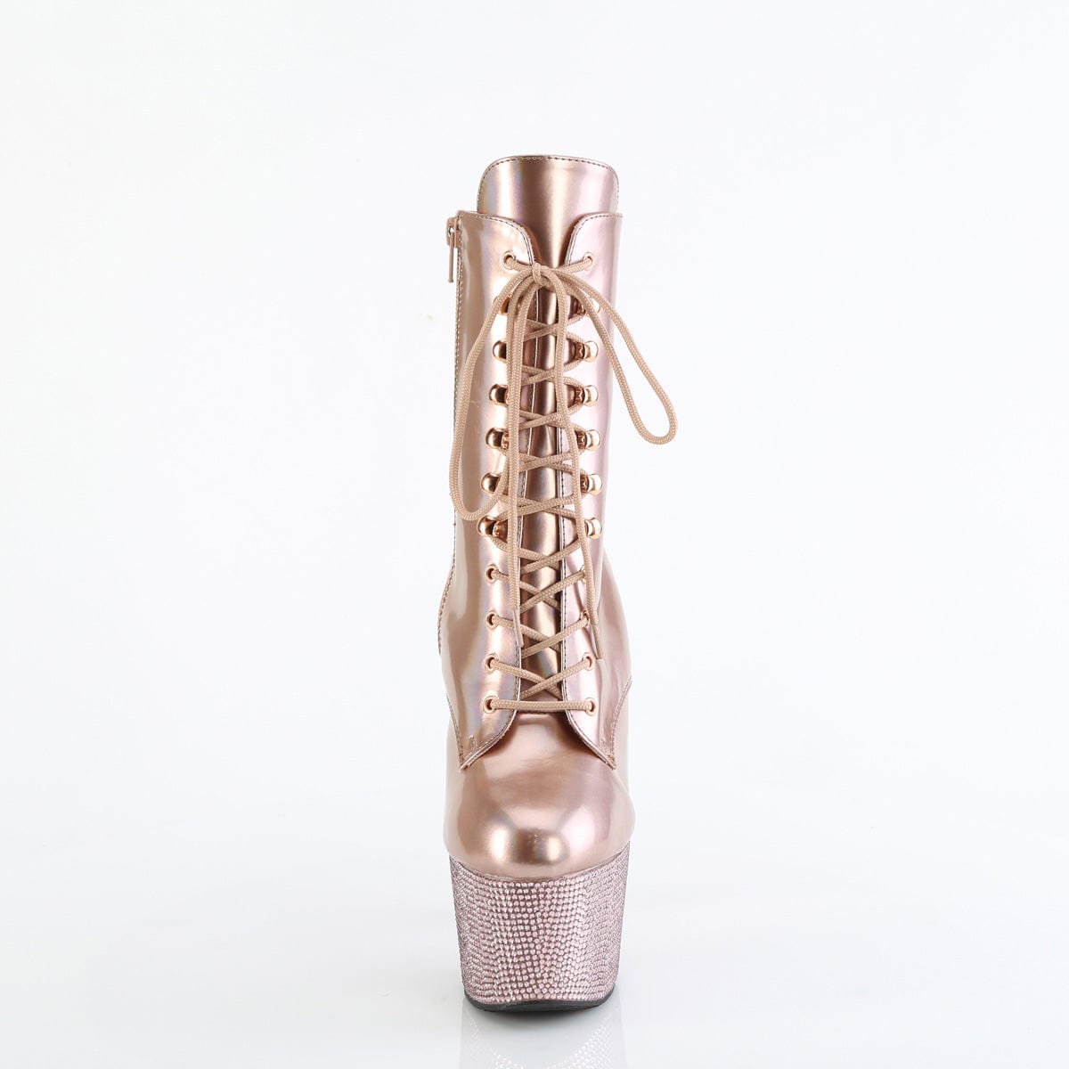 BEJEWELED-1020-7 R. Gold Hologram Patent/R. Gold AB Rhinestones Pleaser US Size (Women's): 5