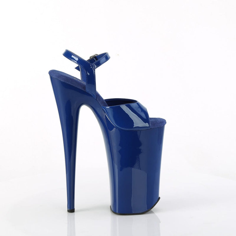 BEYOND-009 Royal Blue Patent/Royal Blue Pleaser US Size (Women's): 5