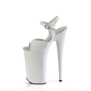 BEYOND-009 White Patent/White Pleaser US Size (Women's): 5