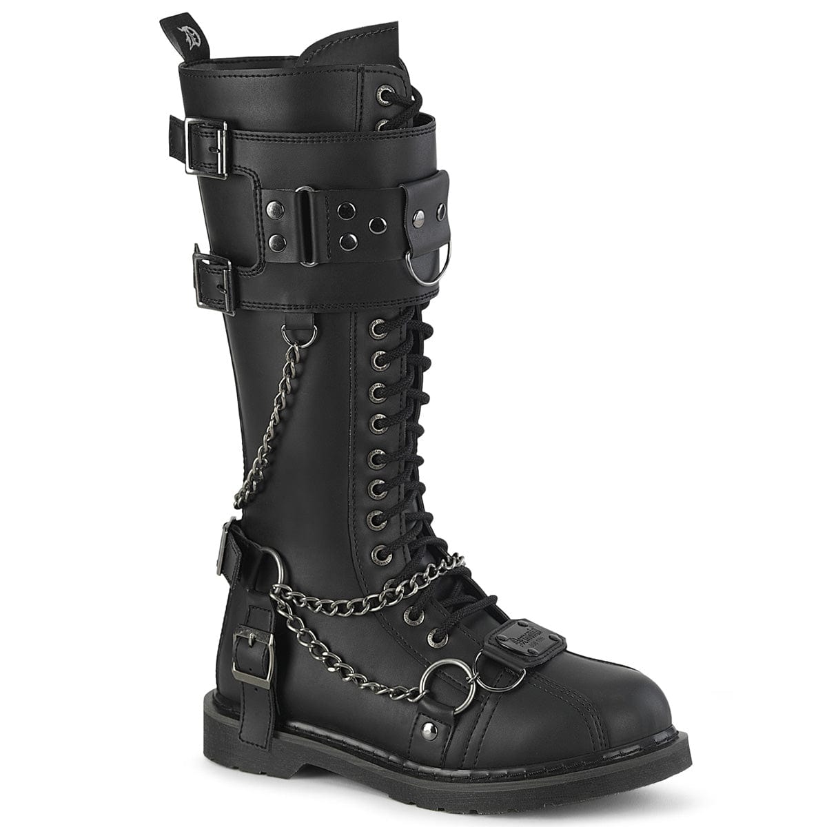 BOLT-415 Black Vegan Leather