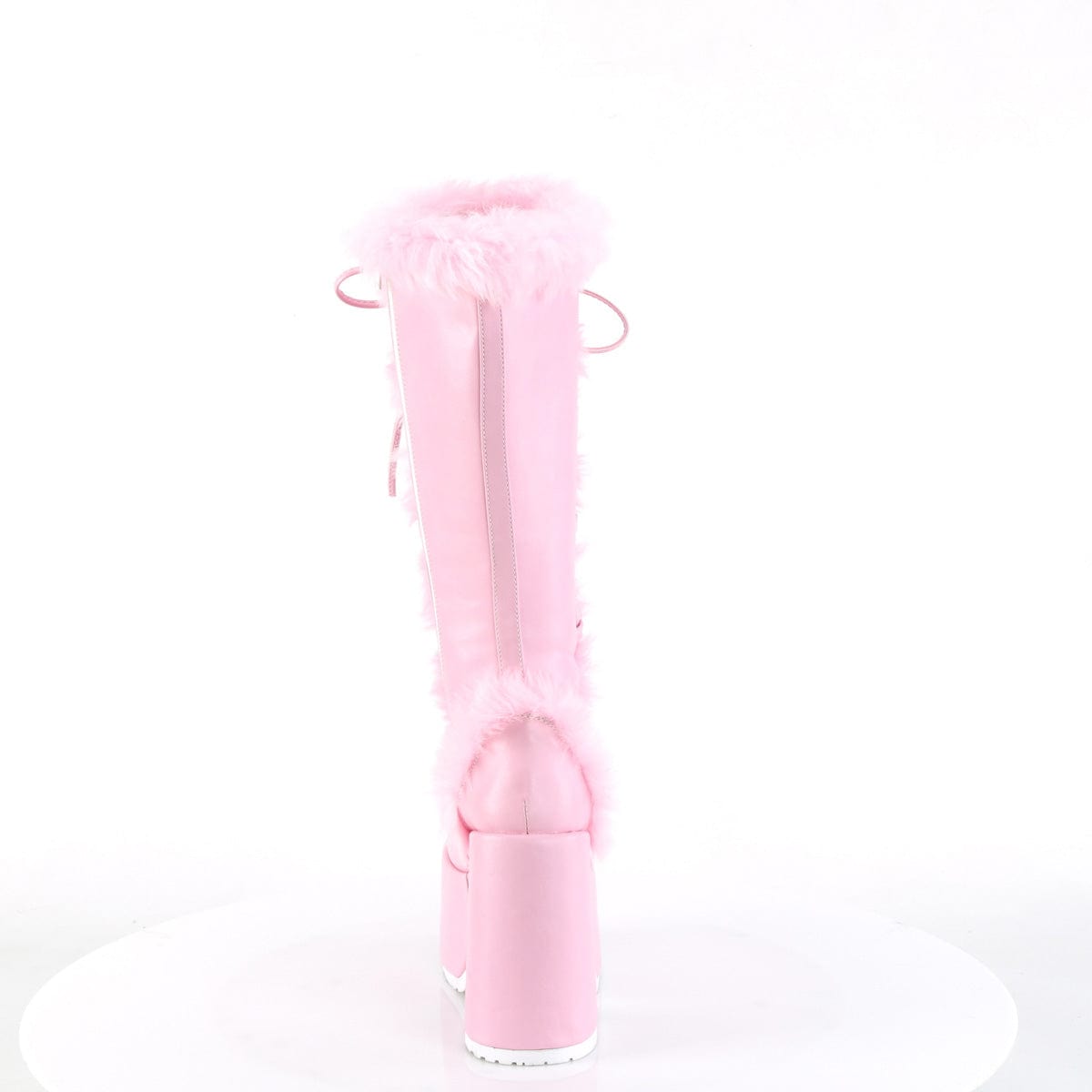 CAMEL-311 Pastel Pink Vegan Leather Demonia US Size (Women's): 6