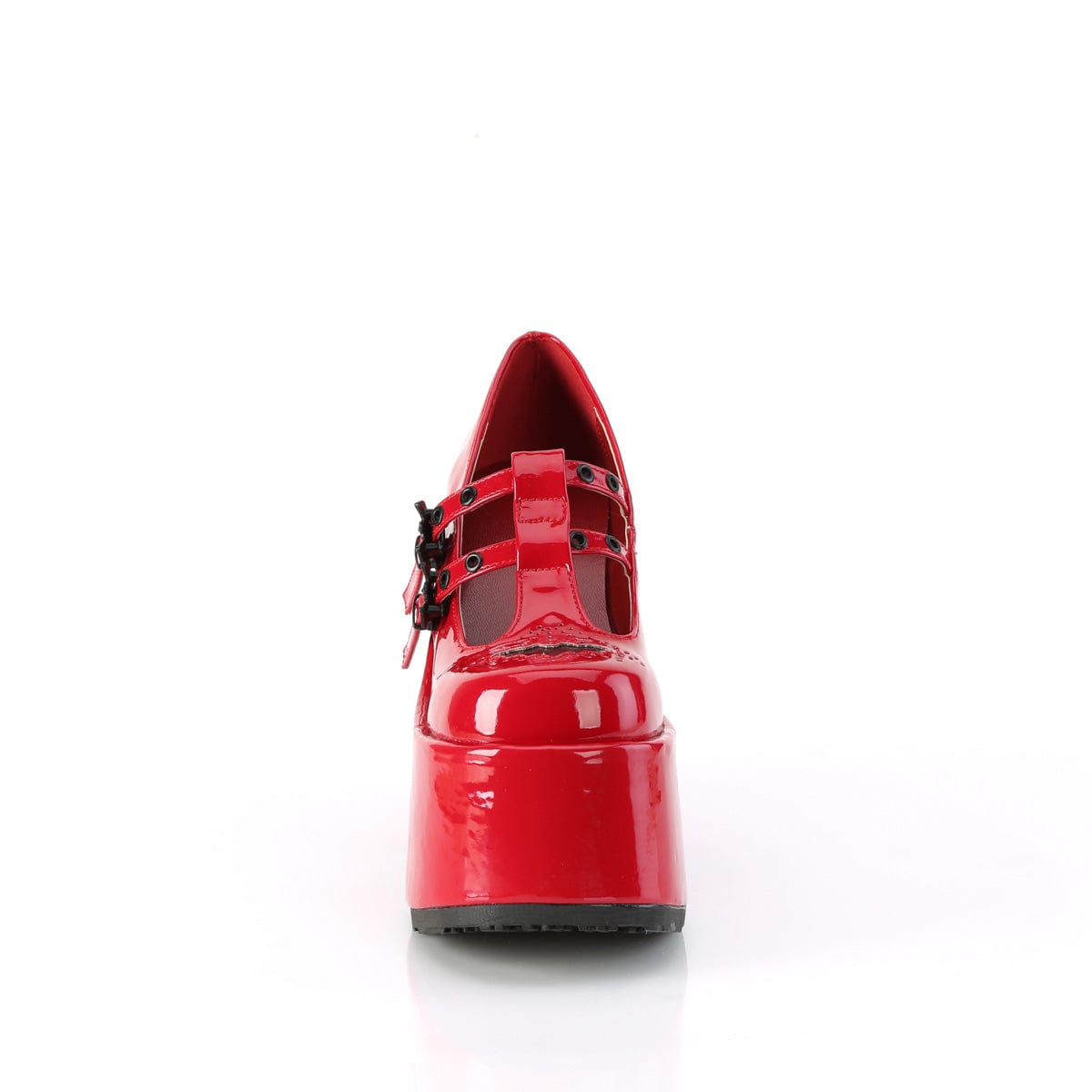 CAMEL-55 Red Patent Demonia US Size (Women's): 6