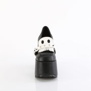 CAMEL-58 Black Vegan Leather Demonia US Size (Women's): 6