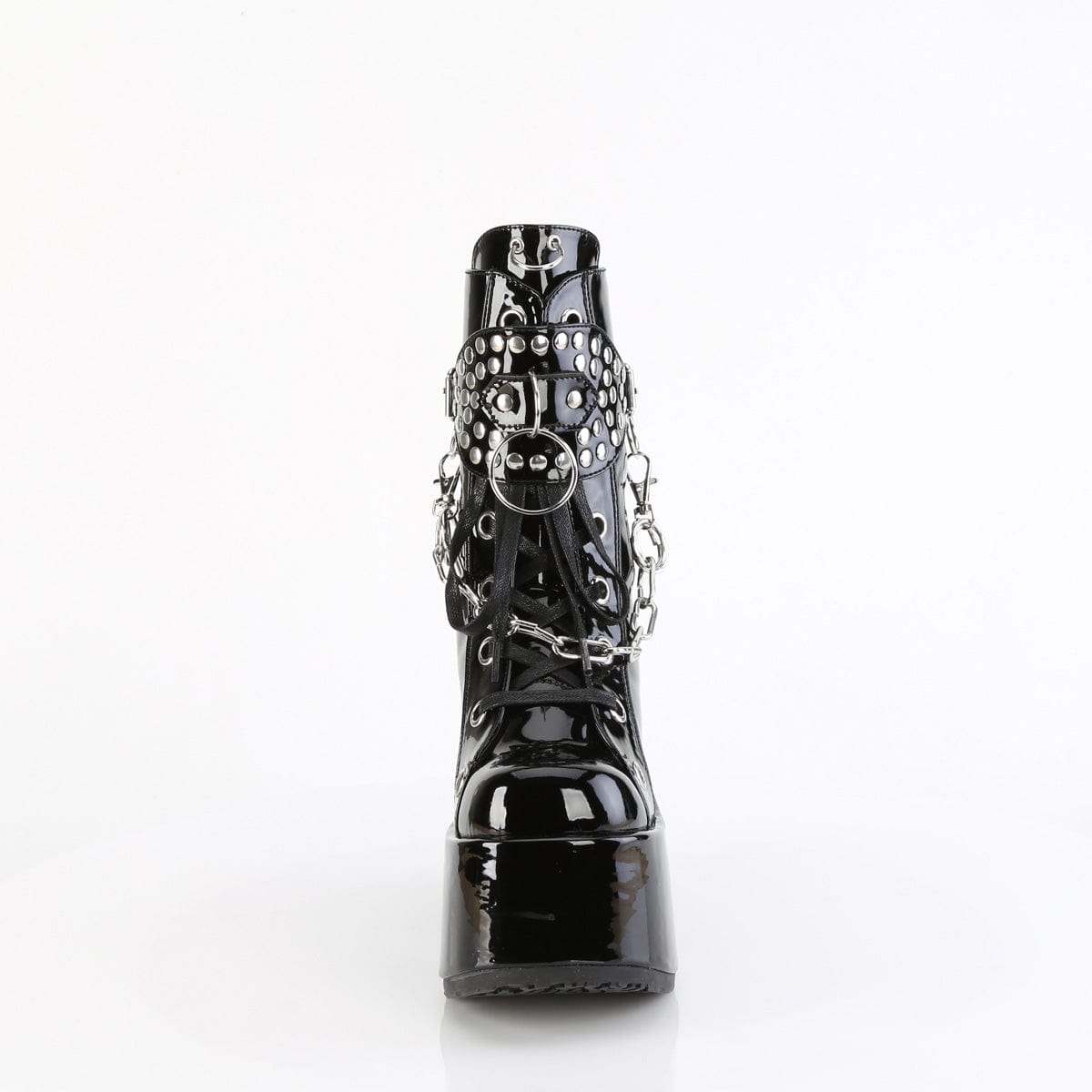 CAMEL-65 Black Patent Demonia US Size (Women's): 6
