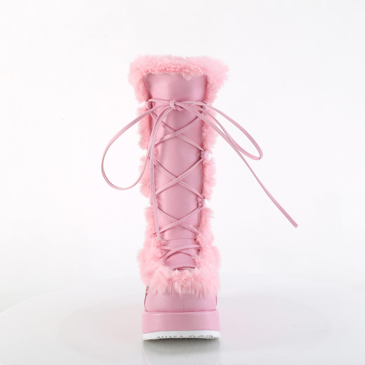 CUBBY-311 Baby Pink Vegan Leather Demonia US Size (Women's): 6