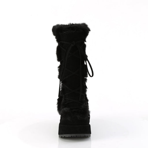 CUBBY-311 Black Vegan Suede Demonia US Size (Women's): 6