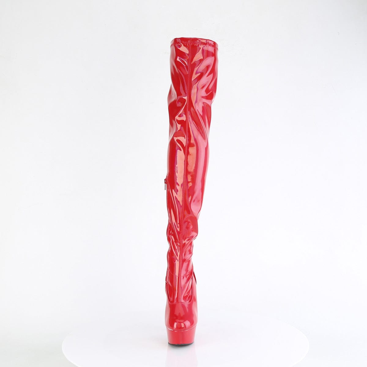 DELIGHT-3000HWR Red Hologram Patent/M Pleaser US Size (Women's): 5
