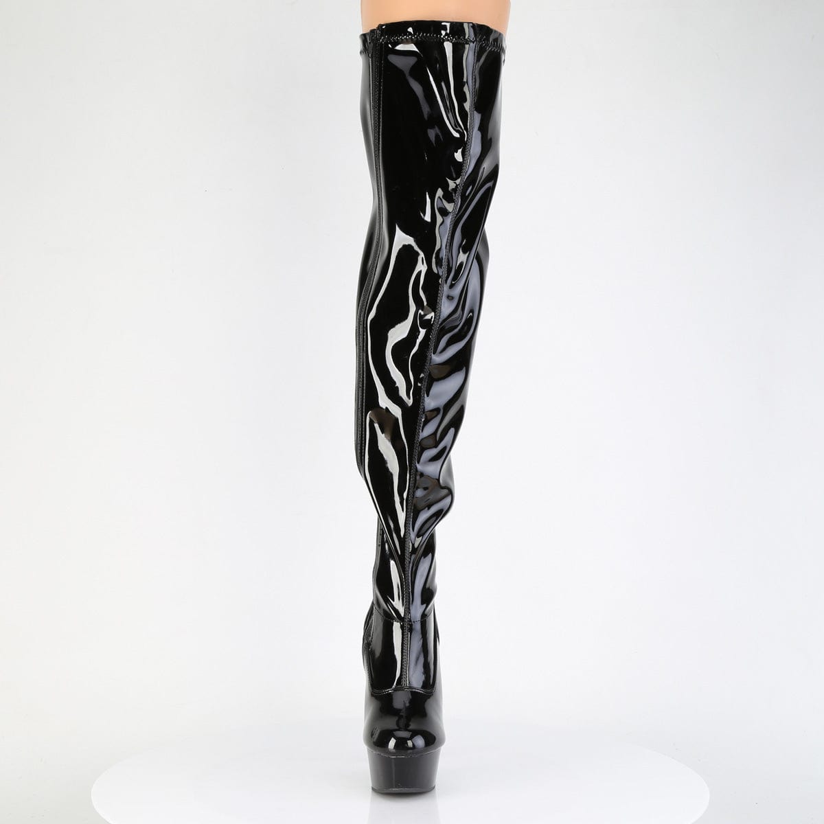 DELIGHT-3000WCF Black Stretch Patent/Black