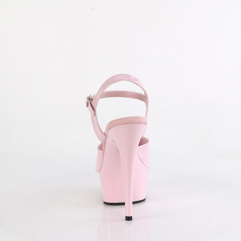 DELIGHT-609 Baby Pink Patent/Baby Pink Pleaser US Size (Women's): 5