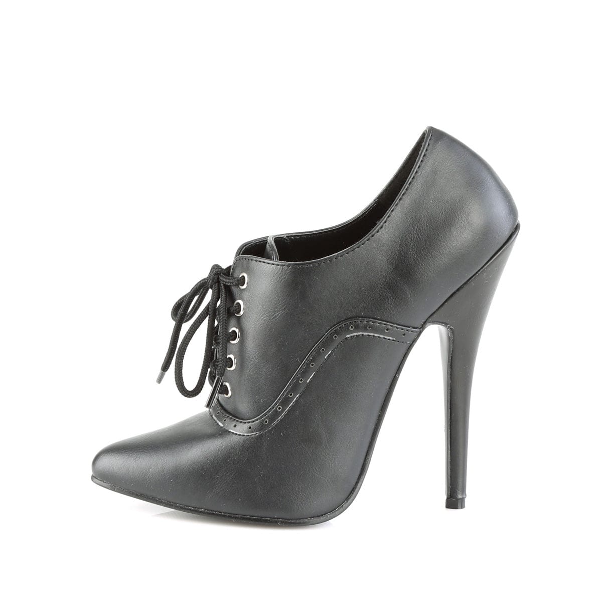 DOMINA-460 Black Faux Leather NEW Devious US Size (Women's): 5
