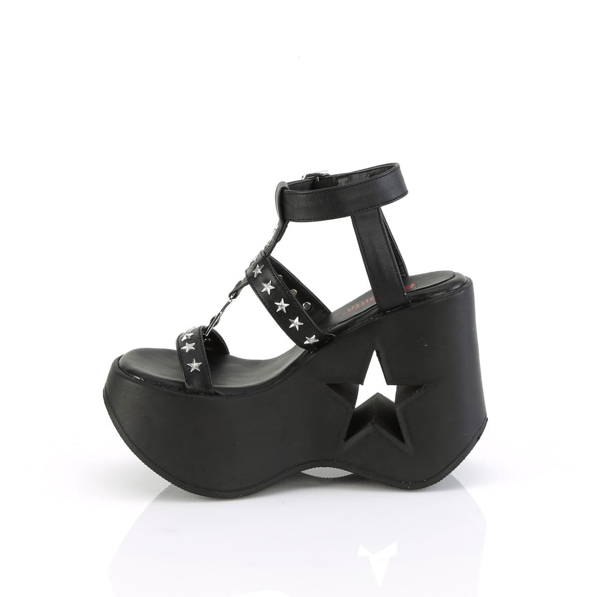 DYNAMITE-12 Black Vegan Leather Demonia US Size (Women's): 6