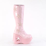 DYNAMITE-218 Baby Pink Patent -Baby Pink Multi Gliter Demonia US Size (Women's): 6