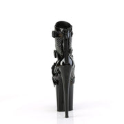 FLAMINGO-1013RM Black Patent-Rhinestones Mesh/Black Pleaser US Size (Women's): 5