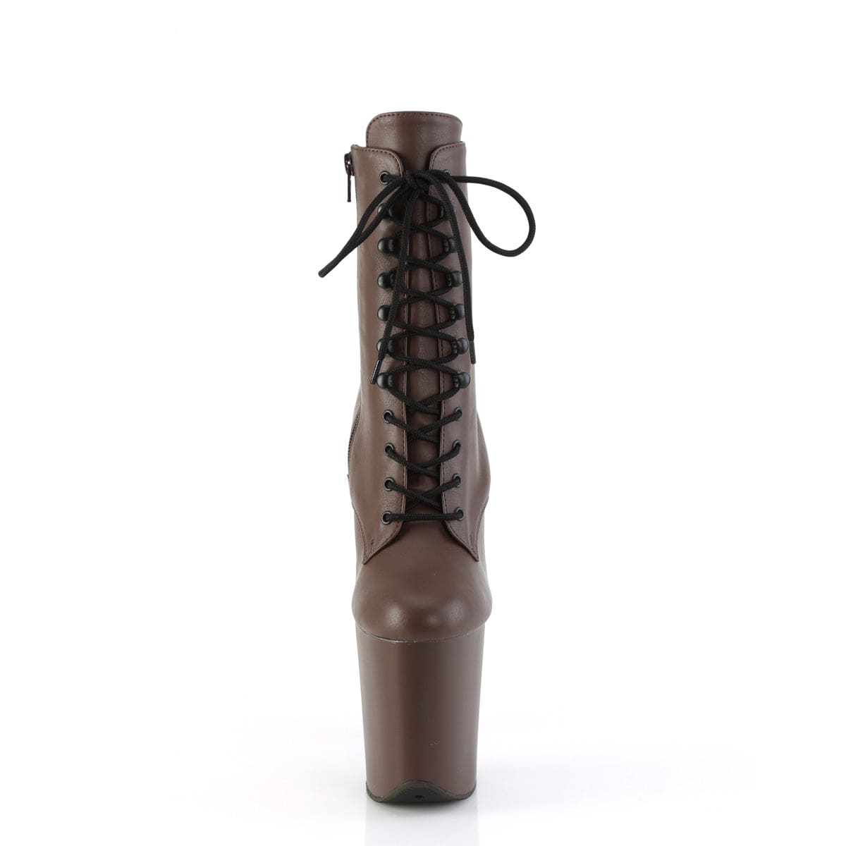 FLAMINGO-1020 Mocha Faux Leather/Mocha Matte Pleaser US Size (Women's): 5