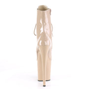 FLAMINGO-1020 Nude Patent/Nude Pleaser US Size (Women's): 5