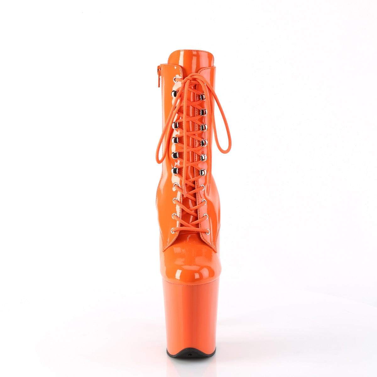 FLAMINGO-1020 Orange Patent/Orange Pleaser US Size (Women's): 5
