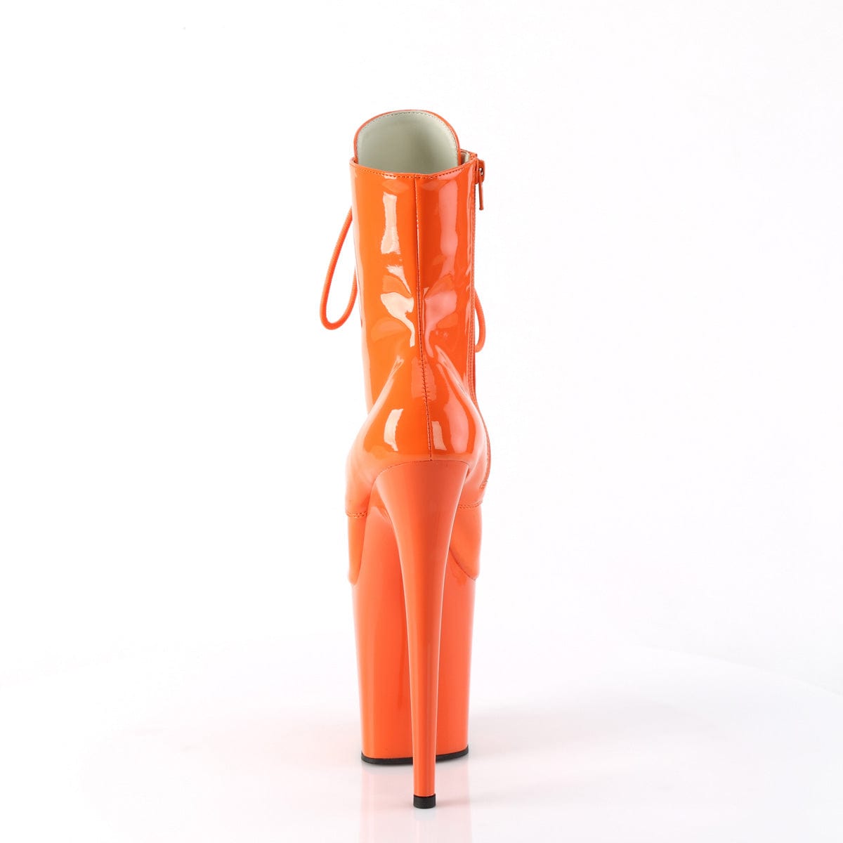 FLAMINGO-1020 Orange Patent/Orange Pleaser US Size (Women's): 5