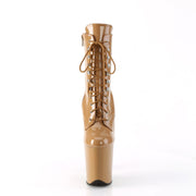 FLAMINGO-1020 Toffee Patent/Toffee Pleaser US Size (Women's): 5