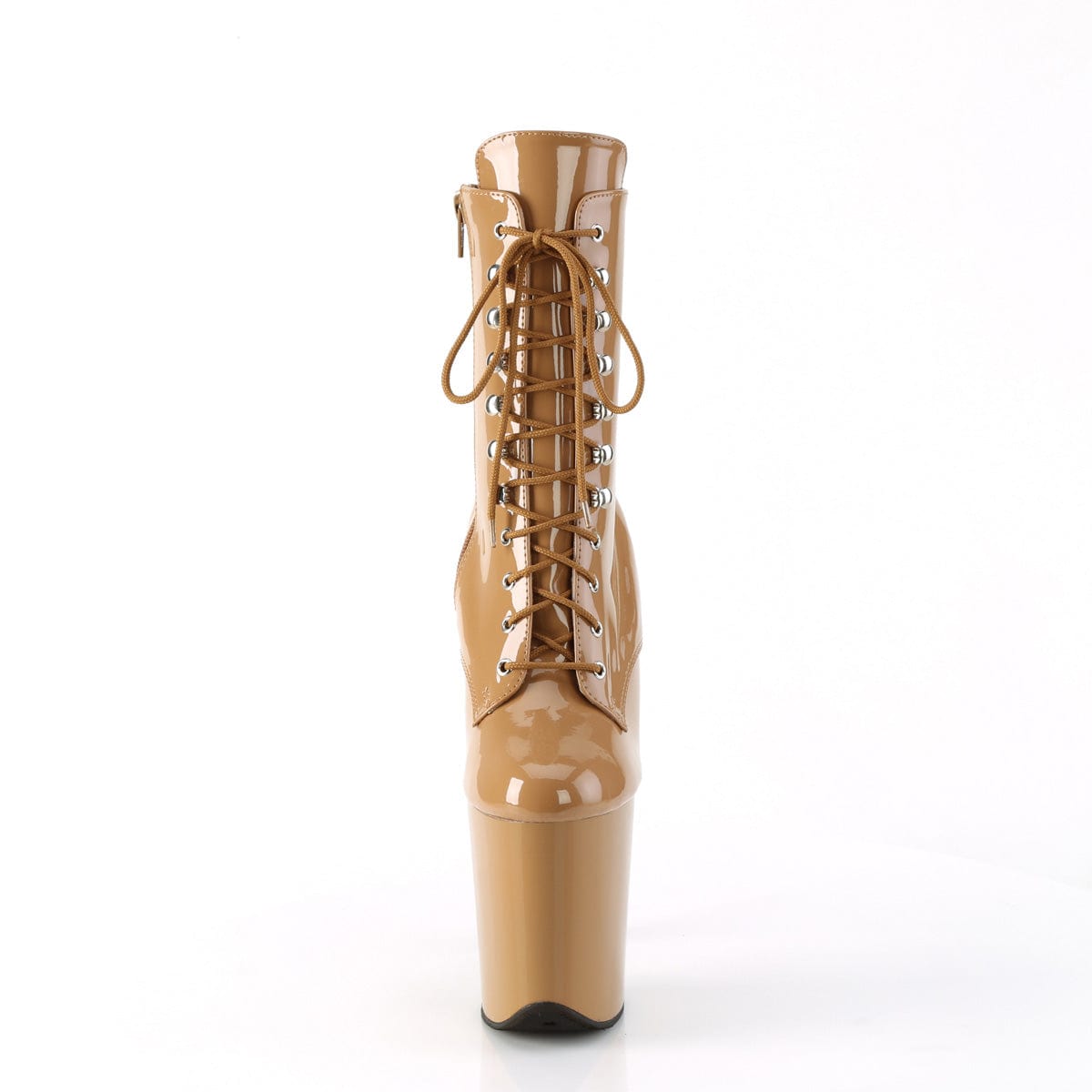 FLAMINGO-1020 Toffee Patent/Toffee Pleaser US Size (Women's): 5