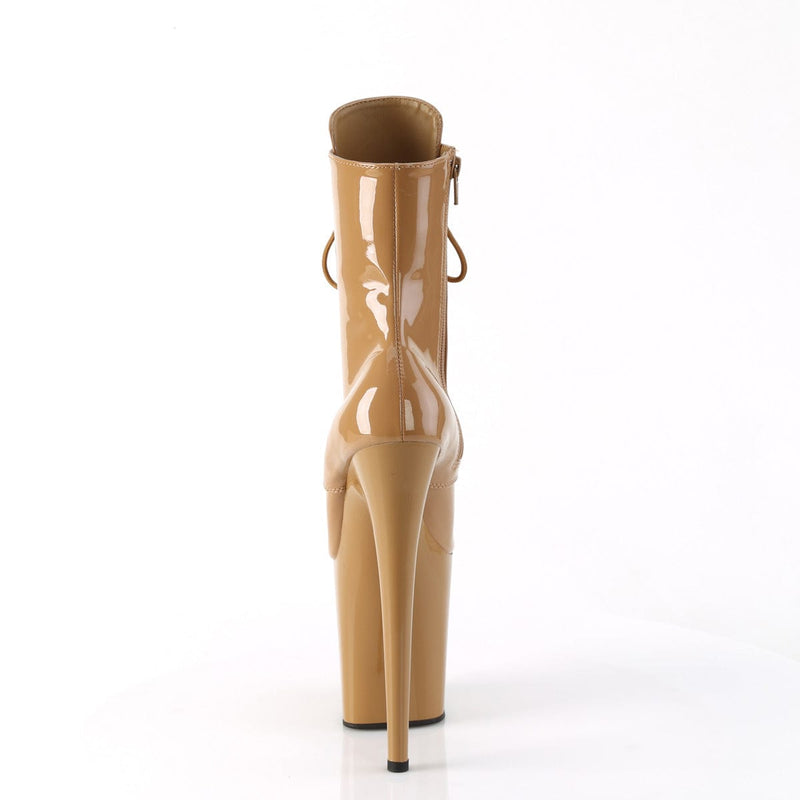 FLAMINGO-1020 Toffee Patent/Toffee Pleaser US Size (Women's): 5