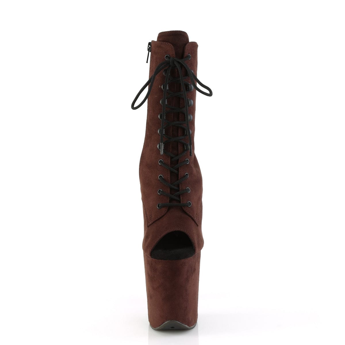 FLAMINGO-1021FS Mocha Faux Suede/Mocha Faux Suede Pleaser US Size (Women's): 5