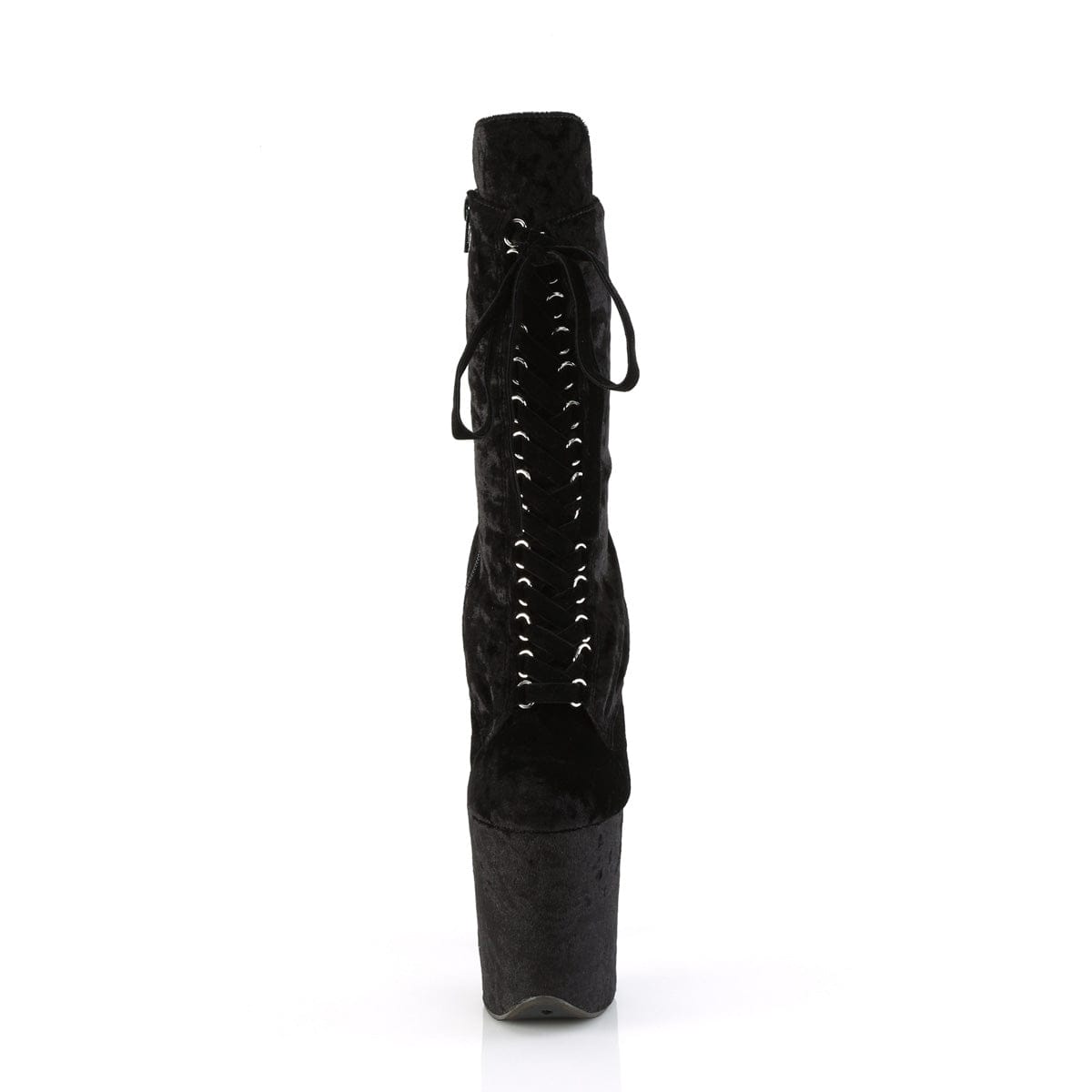 FLAMINGO-1045VEL Black Velvet/Black Velvet Pleaser US Size (Women's): 5